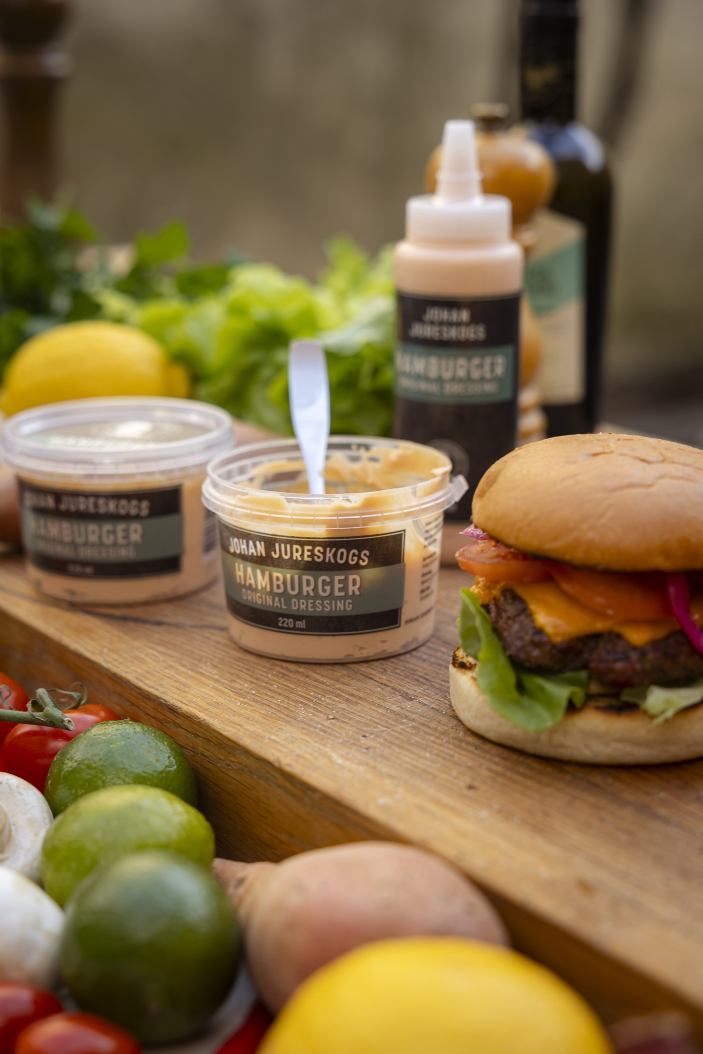 Smakrika Hamburgare